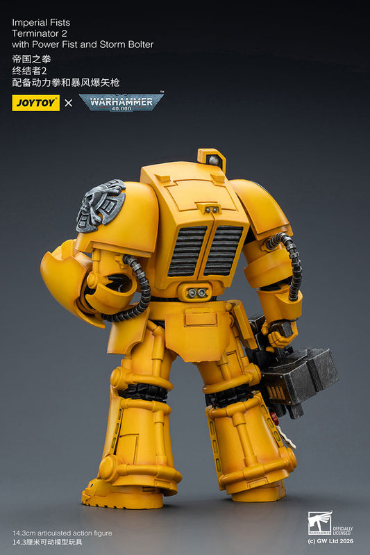 [PRE-ORDER] JoyToy Imperial Fists Terminator 2 with Power Fist and Storm Bolter