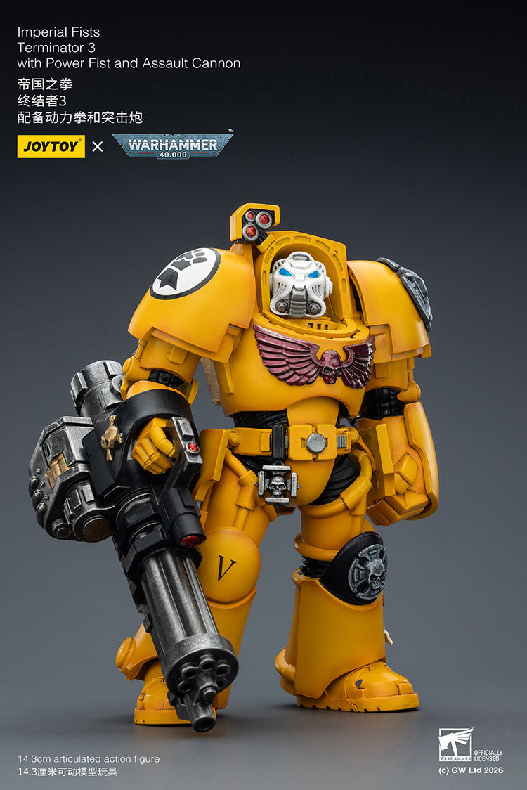 [PRE-ORDER] JoyToy Imperial Fists Terminator 3 with Power Fist and Assault Cannon