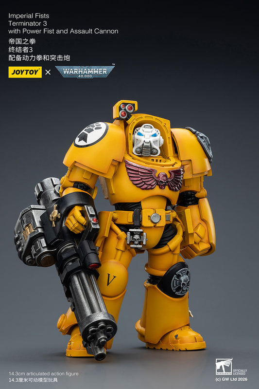 [PRE-ORDER] JoyToy Imperial Fists Terminator 3 with Power Fist and Assault Cannon