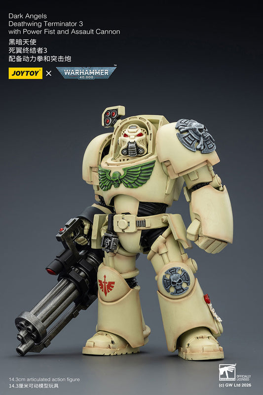 [PRE-ORDER] JoyToy Dark Angels Deathwing Terminator 3 with Power Fist and Assault Cannon