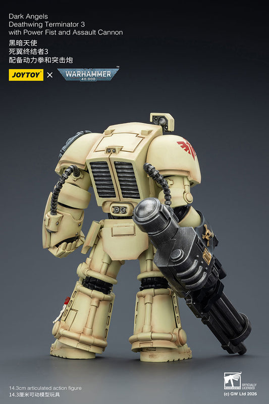 [PRE-ORDER] JoyToy Dark Angels Deathwing Terminator 3 with Power Fist and Assault Cannon