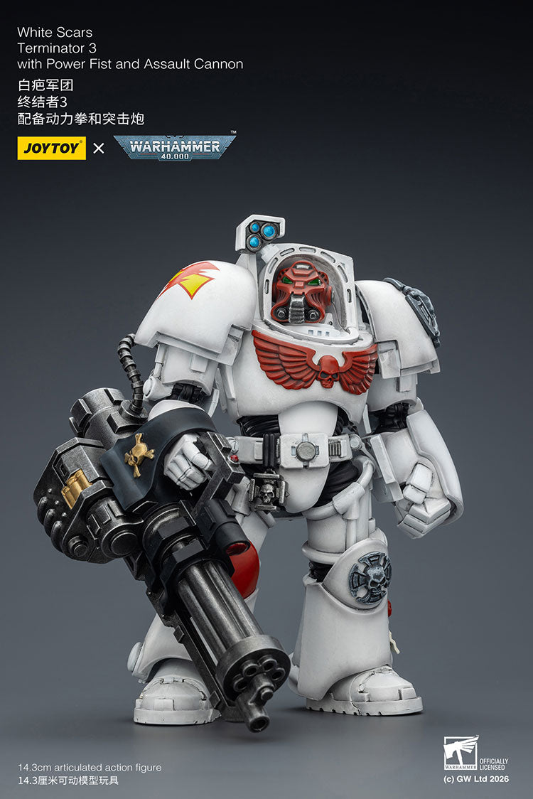 [PRE-ORDER] JoyToy White Scars Terminator 3 with Power Fist and Assault Cannon