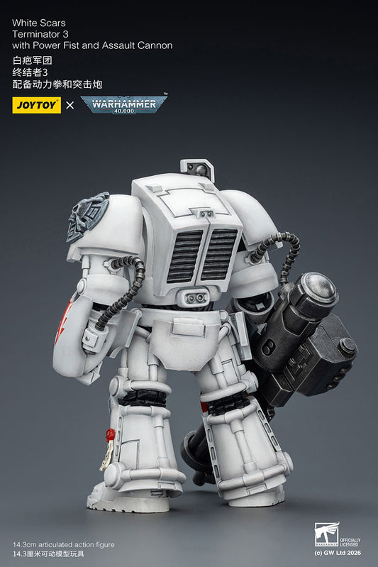 [PRE-ORDER] JoyToy White Scars Terminator 3 with Power Fist and Assault Cannon