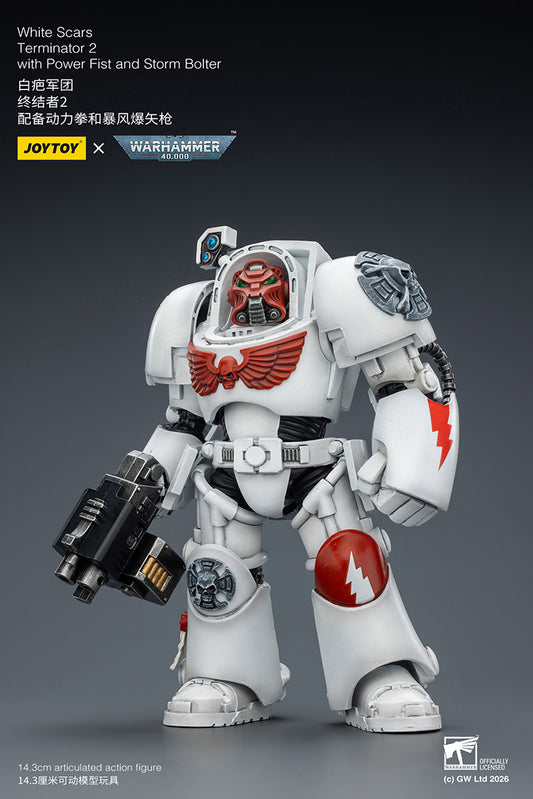 [PRE-ORDER] JoyToy White Scars Terminator 2 with Power Fist and Storm Bolter