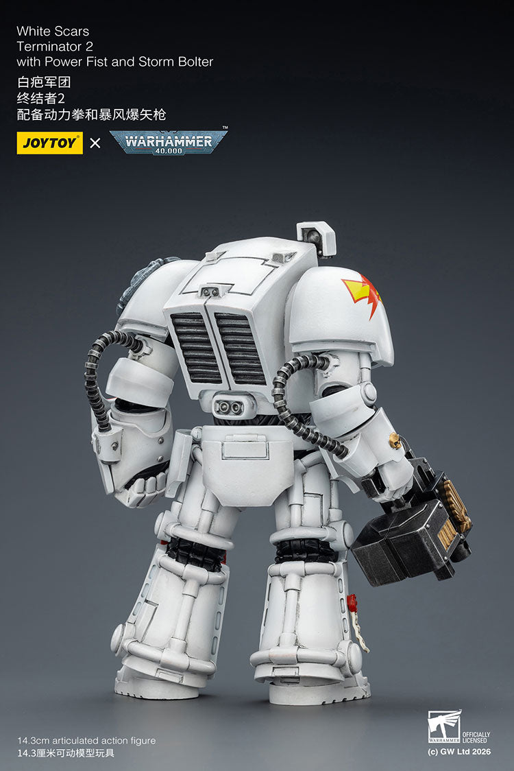 [PRE-ORDER] JoyToy White Scars Terminator 2 with Power Fist and Storm Bolter