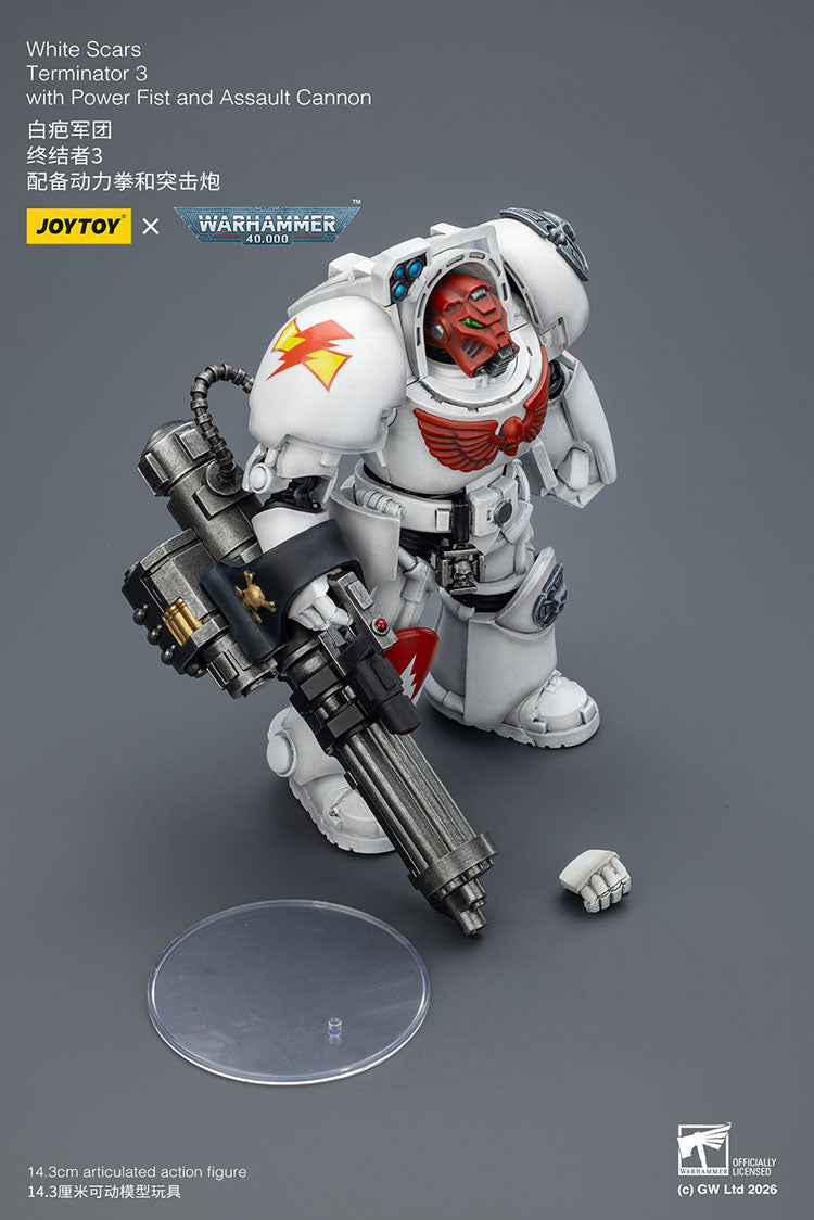 [PRE-ORDER] JoyToy White Scars Terminator 3 with Power Fist and Assault Cannon