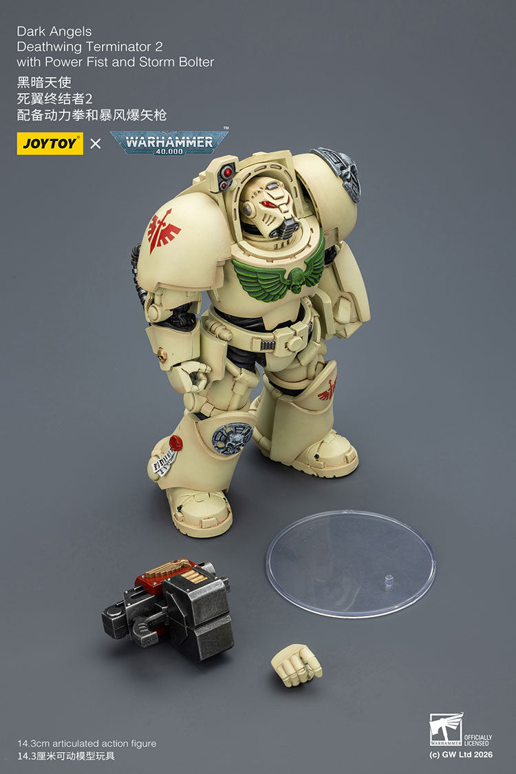 [PRE-ORDER] JoyToy Dark Angels Deathwing Terminator 2 with Power Fist and Storm Bolter