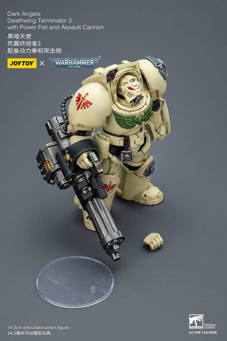 [PRE-ORDER] JoyToy Dark Angels Deathwing Terminator 3 with Power Fist and Assault Cannon