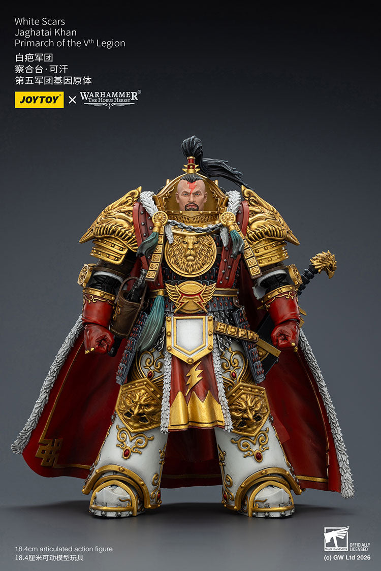 [PRE-ORDER] JoyToy White Scars Jaghatai Khan Primarch of the Vth Legion