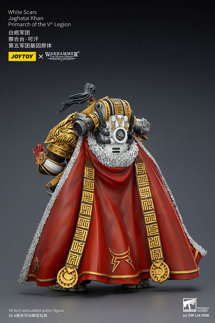 [PRE-ORDER] JoyToy White Scars Jaghatai Khan Primarch of the Vth Legion