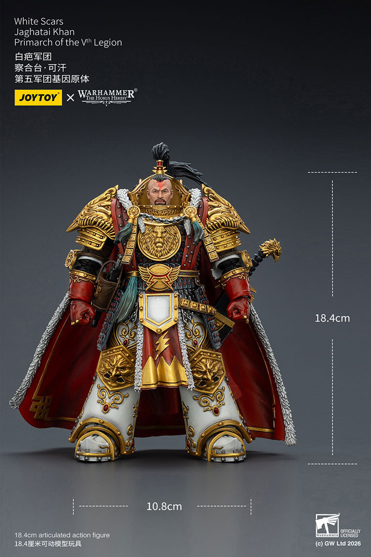[PRE-ORDER] JoyToy White Scars Jaghatai Khan Primarch of the Vth Legion