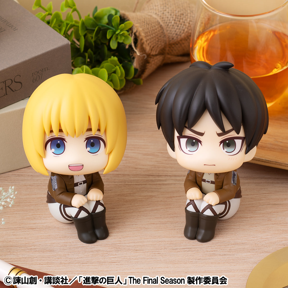 [PRE-ORDER] Megahouse Lookup Attack on Titan Armin Arlert & Ellen Jaeger Grumpy Ver. set [With Gift]