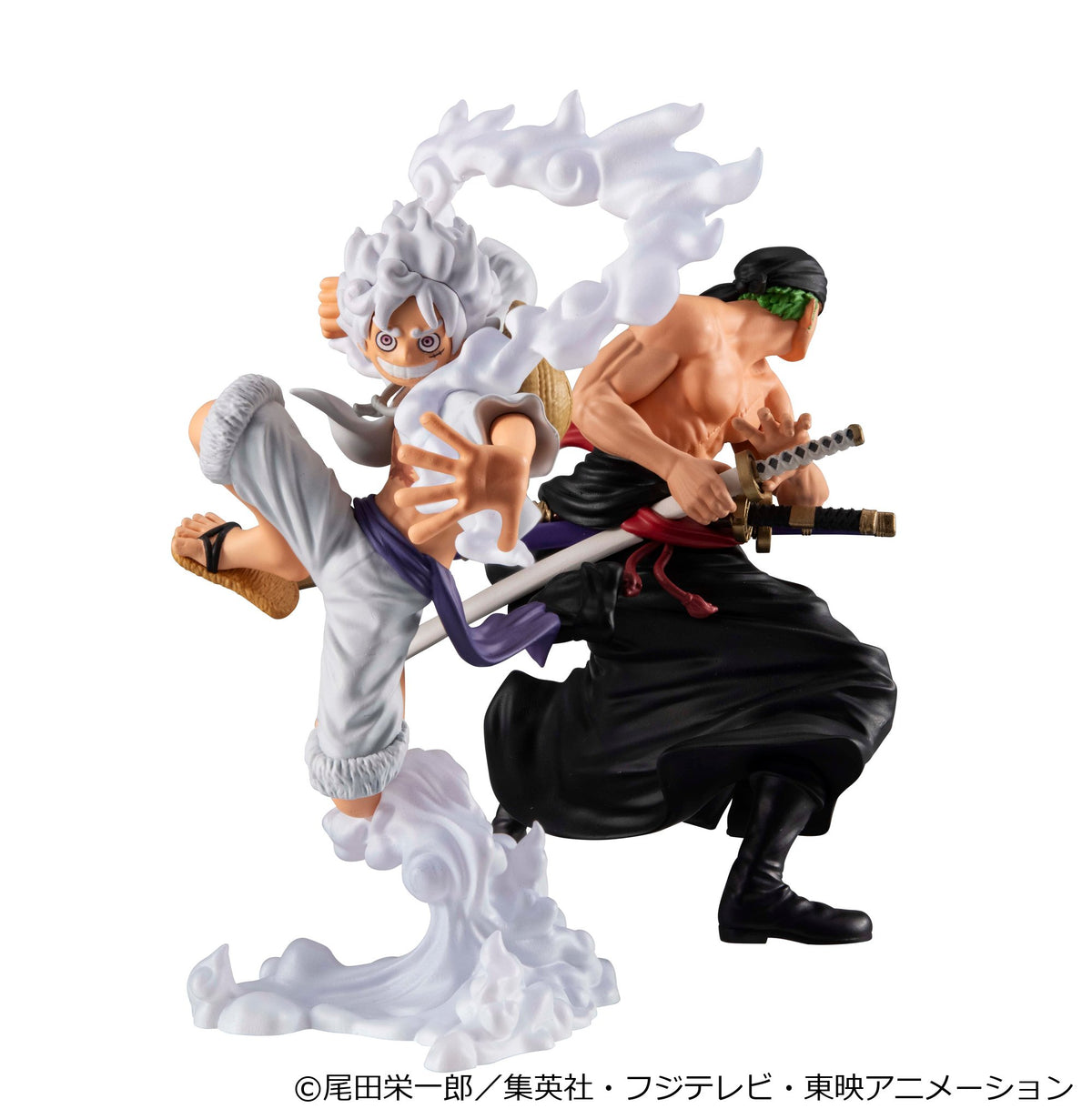 [PRE-ORDER] Megahouse WALLSTAR ONE PIECE Monkey D. Luffy GEAR5 & Roronoa Zoro set [with gift]