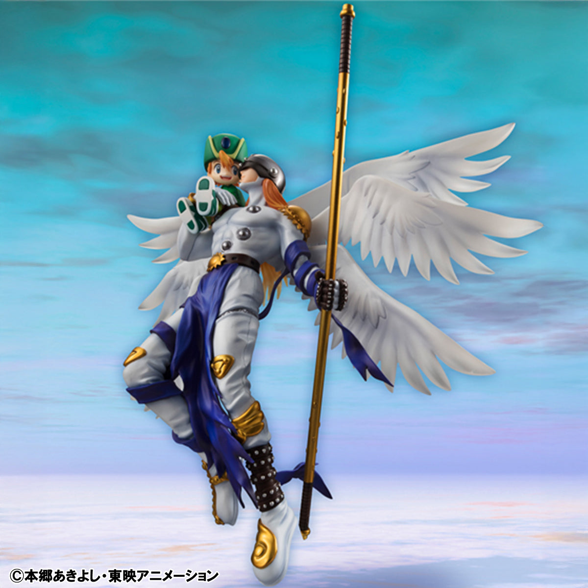 [PRE-ORDER] Megahouse G.E.M. Series Digimon Adventure Angemon & Takeru Takaishi (Repeat)