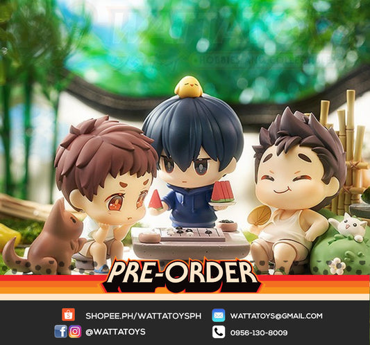 PRE ORDER- GOODSMILE COMPANY - Wu Xie & Zhang Qiling & Wang Pangzi Yucun Shiqu Ver.