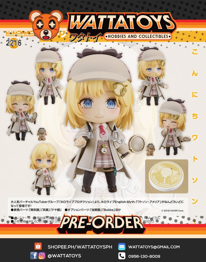 PRE ORDER- Good Smile Company - Nendoroid 2216 hololive production - Watson Amelia