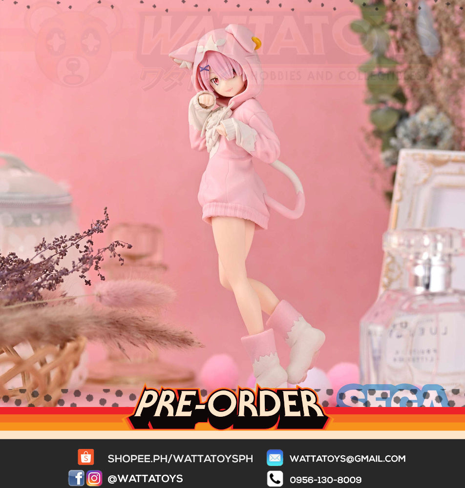 PRE ORDER- GOODSMILE COMPANY - Luminasta ReZERO -Starting Life in Another World- Ram -Mofumofu Pack-