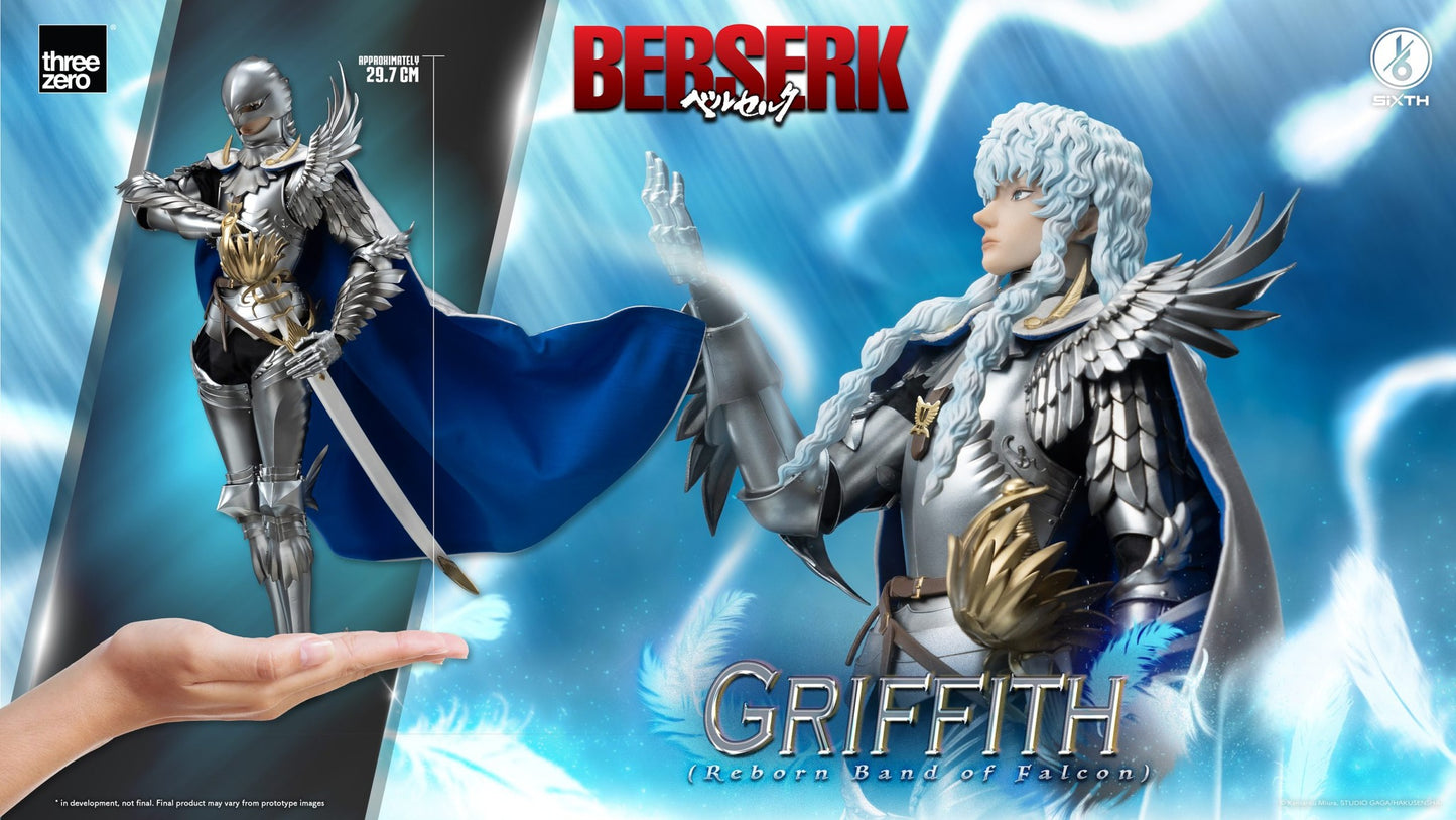 PRE ORDER- ThreeZero - BERSERK - Griffith (Reborn Band of Falcon)