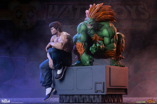 PRE ORDER - Premium Collectibles Studio - Street Fighter - Blanka and Fei Long 1:10 - Street Jam Statue Set