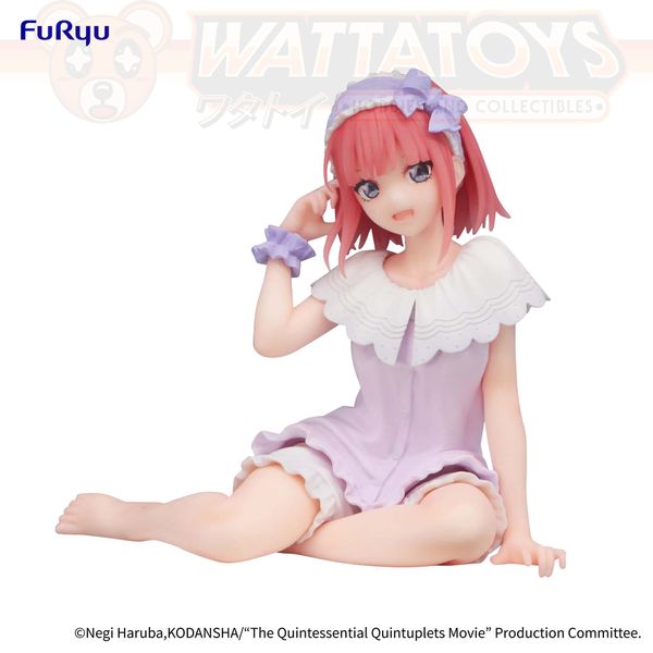 PRE ORDER - FURYU PRIZE - The Quintessential Quintuplets Movie - Noodle Stopper Figure - Nino Nakano Loungewear ver.