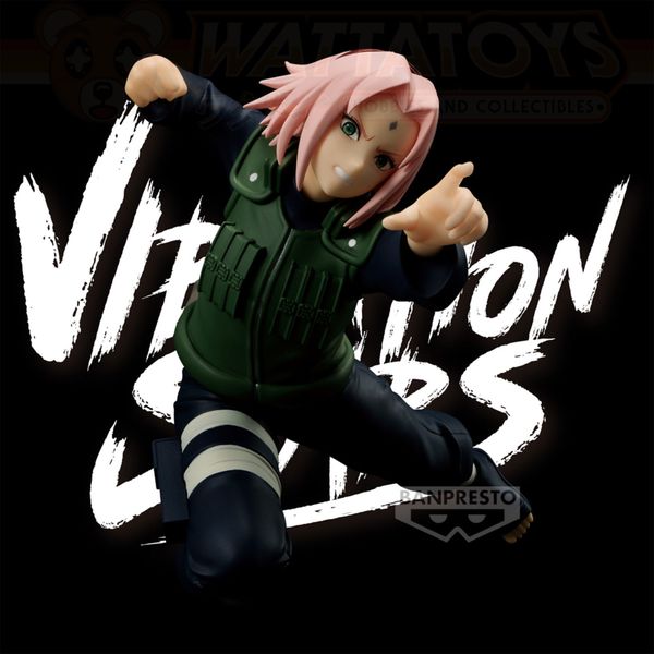 PRE ORDER - BANPRESTO - NARUTO SHIPPUDEN - VIBRATION STARS - HARUNO SAKURA Ⅱ