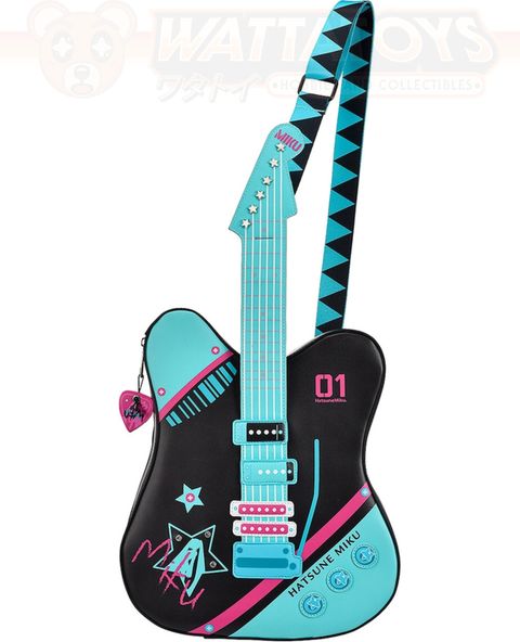 PRE ORDER - GOODSMILE COMPANY - Character Vocal Series 01: Hatsune Miku - Hatsune Miku Guitar-Shaped Shoulder Bag