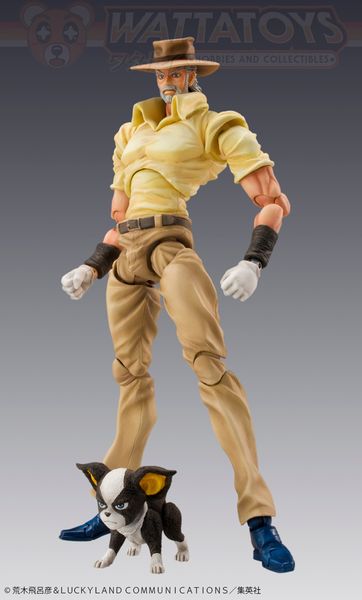 PRE ORDER - Medicos Entertainment - JoJo's Bizarre Adventure Part 3: Stardust Crusaders - Chozokado Joseph Joestar & Iggy (3rd-run)