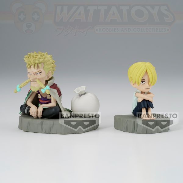 PRE ORDER - BANPRESTO - ONE PIECE - WORLD COLLECTABLE FIGURE LOG STORIES - SANJI & ZEFF