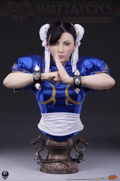 PRE ORDER - Premium Collectibles Studio - Street Fighter - CHUNLI LIFE SIZE BUST