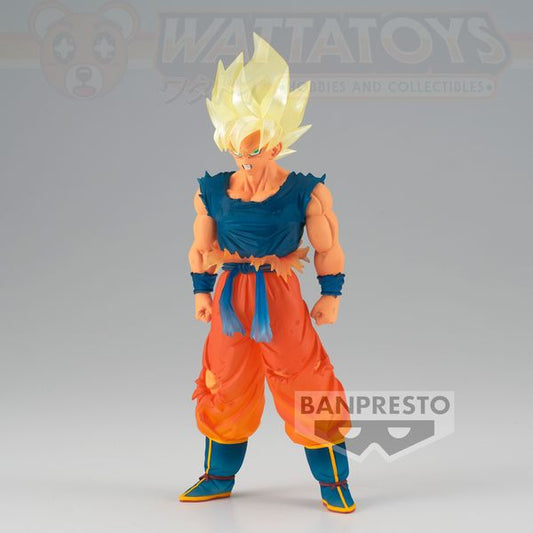 PRE ORDER - BANPRESTO - DRAGON BALL Z - CLEARISE SUPER SAIYAN SON GOKU