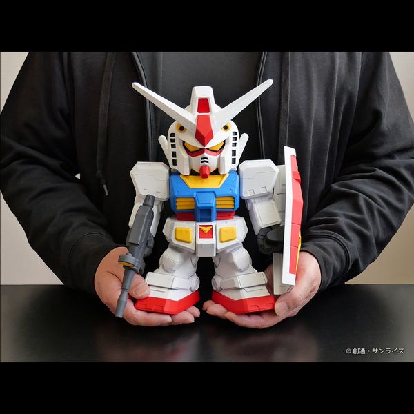 PRE ORDER - P-BANDAI - SD Gundam - Jumbo sofbi figure RX-78-2 (reoffer)