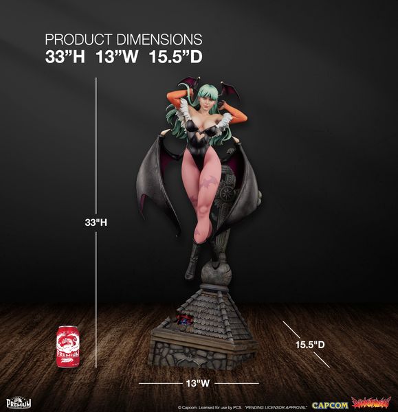 PRE ORDER - Premium Collectibles Studio - Darkstalkers - Morrigan 1:3