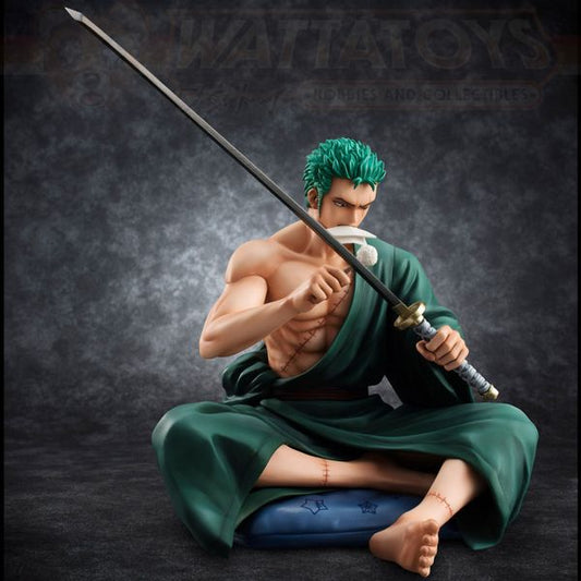 PRE ORDER - MEGAHOUSE - ONE PIECE - Portrait.Of.Pirates “S.O.C” Roronoa Zoro (Repeat)