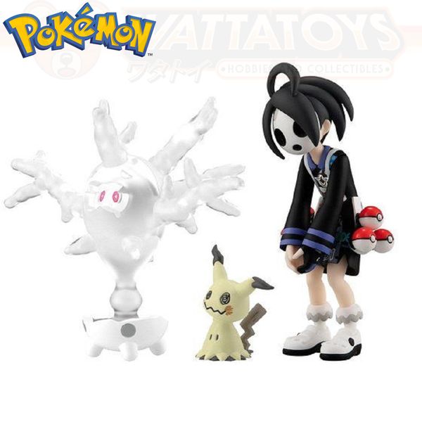 PRE ORDER - PBANDAI - POKEMON - POKÉMON SCALE WORLD GALAR REGION ALLISTER & MIMIKYU & CURSOLA