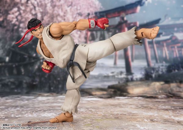 PRE ORDER - BANDAI - Street Fighter - S.H.Figuarts RYU - Outfit 2