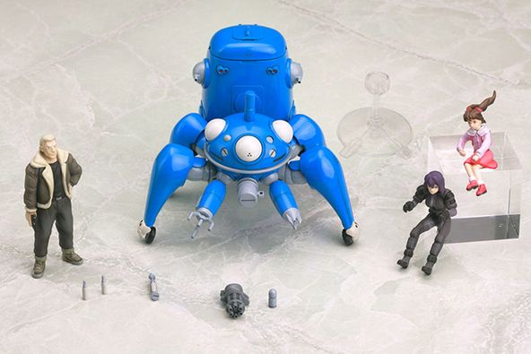 PRE ORDER - KOTOBUKIYA - GHOST IN THE SHELL STAND ALONE COMPLEX - Tachikoma With Motoko Kusanagi & Batou 1/35