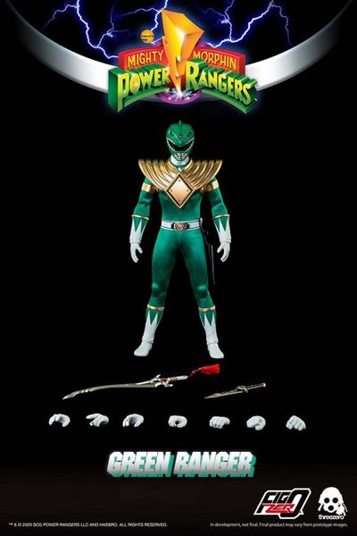 PRE ORDER - THREEZERO - Mighty Morphin Power Rangers - FigZero 1/6 Green Ranger