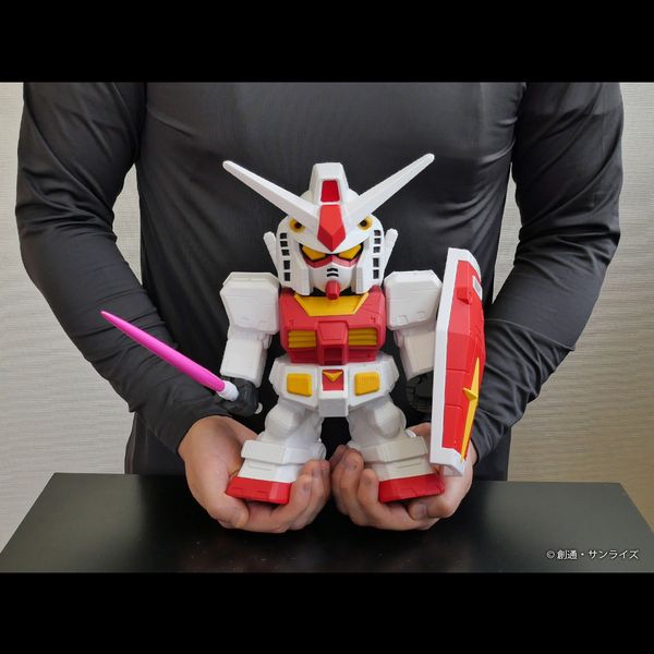PRE ORDER - P-Bandai Plex Japan- SD Gundam -Jumbo sofbi figure RX-78-2 2P colour ver
