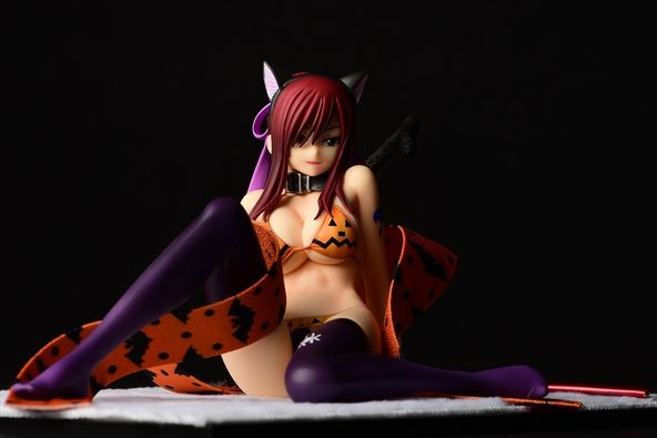 PRE ORDER - Orcatoys - FAIRY TAIL - Erza Scarlet Halloween Cat Gravure Style