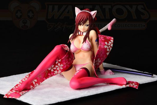 PRE ORDER - Orcatoys - FAIRY TAIL - Erza Scarlet　Cherry Blossom Cat Gravure Style