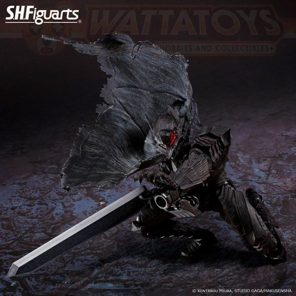 PRE ORDER - BANDAI - Berserk - S.H.Figuarts GUTS (BERSERKER ARMOR) HEAT OF PASSION