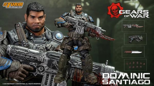 PRE ORDER - Storm Collectibles - Gears of War - Dominic Santiago