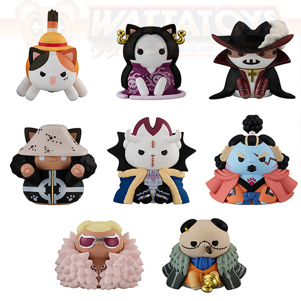 PRE ORDER - Megahouse - One Piece - MEGA CAT PROJECT Nyan Piece Nyan! Ver. Luffy & the Seven Warlords of the Sea