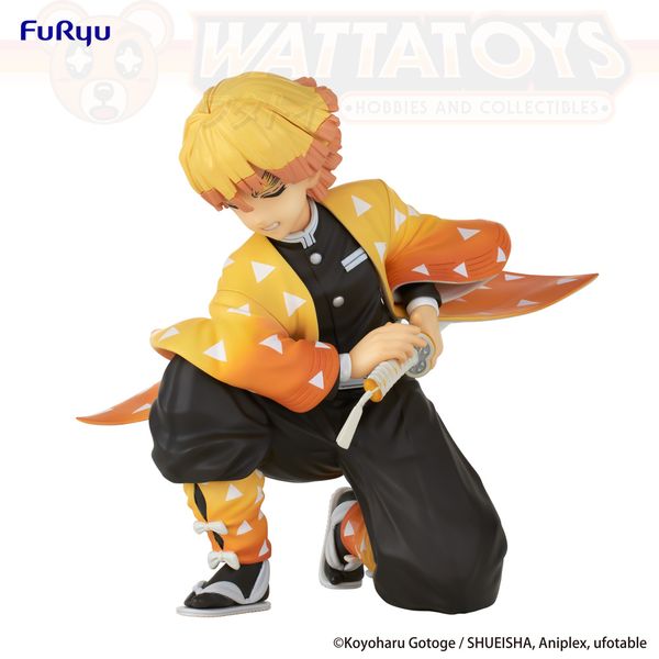 PRE ORDER - FURYU - Demon Slayer: Kimetsu no Yaiba - Noodle Stopper Figure - Agatsuma Zenitsu