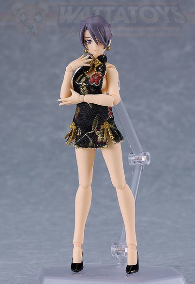 PRE ORDER - Max Factory - figma Styles - figma Female Body (Mika) with Mini Skirt Chinese Dress Outfit