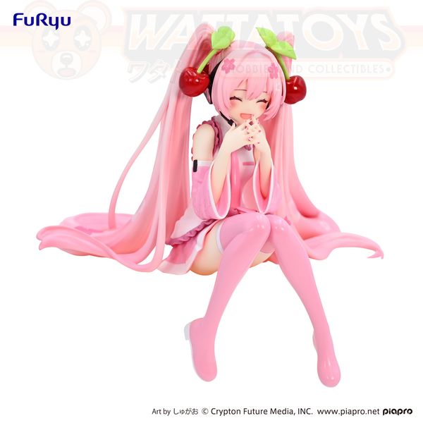 PRE ORDER - FURYU - Hatsune Miku - Noodle Stopper Figure - Sakura Miku 2023 Smile ver.