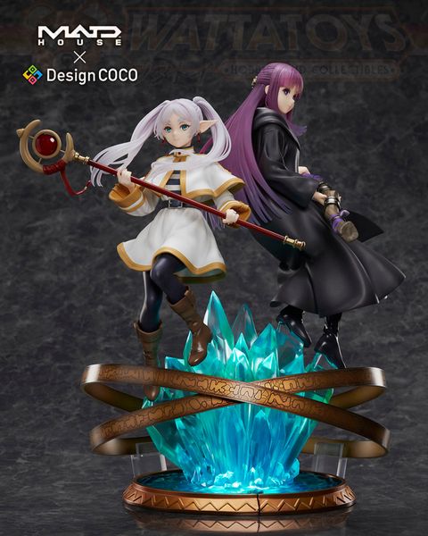 PRE ORDER - Design COCO - Frieren Beyond Journey's End - [Bonus] Friren & Fern [MADHOUSE × DesignCOCO Anime Anniversary Edition] 1/7 Complete Figure Set