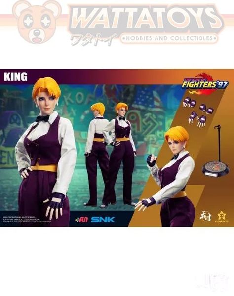 PRE ORDER -  Tunshi Studio - SNK THE KING OF FIGHTERS '97 - KING 1/6