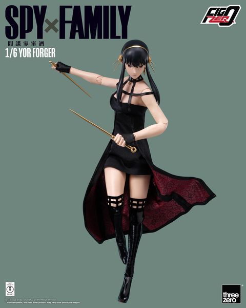 PREORDER - ThreeZero - SPY×FAMILY - FigZero 1/6 Yor Forger