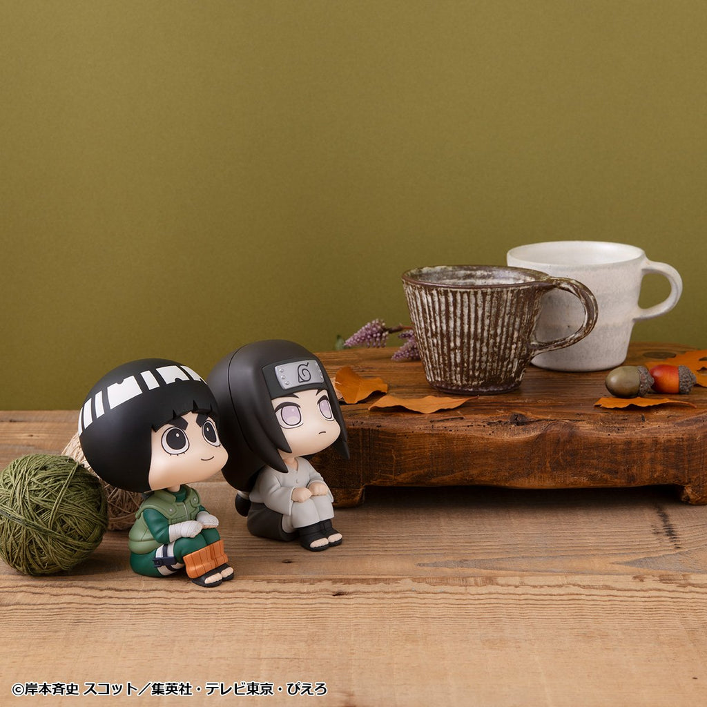 [PRE-ORDER] Megahouse Lookup NARUTO Shippuden Rock Lee & Neji Hyuga set [with gift]